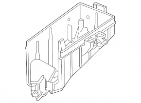 Volkswagen Golf 22-25 underhood fuse box housing