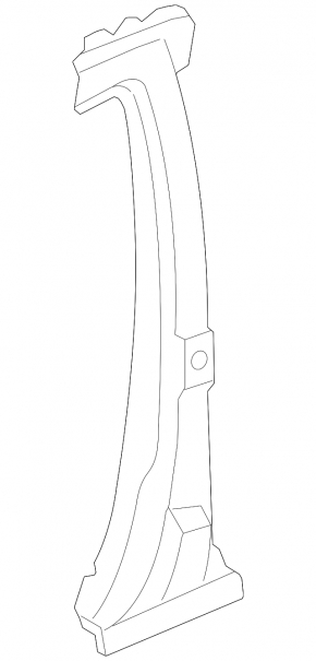 Right center pillar for Acura MDX 07-11