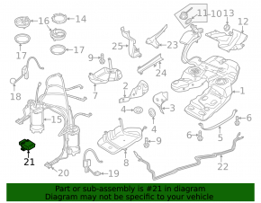 Fuel Pump Control Unit VW Touareg 11-17