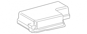 Toyota Rav4 16-18 hybrid underhood fuse box cover