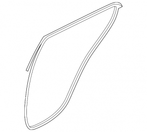Kia Sportage 17-22 rear right door seal