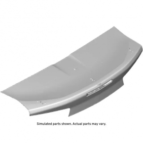 Chevrolet Camaro 16 convertible trunk lid, bumpers, bent corner