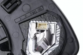 Side mirror right assembly Cadillac CTS 14- BSM, auto-dimming, turn signal, graphite, all-round view