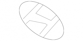 Hyundai Sonata 11-13 Grille Emblem