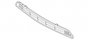 Kia Sportage 17-19 FWD front bumper lower grille for radar