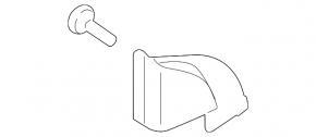 Left front outside mirror cap for Hyundai Sonata 11-15
