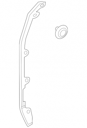 Mercedes W213 E 17-23 front side door seal, scratches