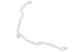Cooling pipe tank-radiator Mercedes S-class W222 18-20 3.0