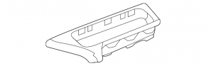 Mercedes H247 GLA 20-26 black front left window control trim