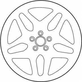 Wheel disk R19 Infiniti QX30 17- Sport, curb