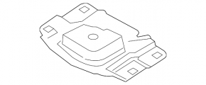 Left engine mount for Lincoln MKC 15-19