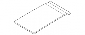 Sunroof blind Lincoln Nautilus 19-23 beige