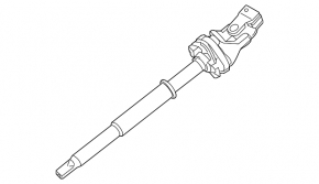 Upper steering cardan shaft Ford Explorer 20-