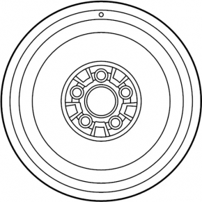 Spare tire space saver Nissan Maxima A36 16- R17 145/80