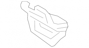 Mudguard rear right Audi Q7 16-19