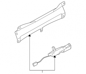 Door closer BMW X5 E70 07-13