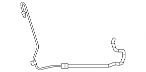 Power Steering Pipe VW Jetta 11-18 USA 2.0