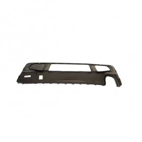 Rear bumper trim lower Jeep Cherokee KL 14-18 for 1 pipe, structure, Trailhawk