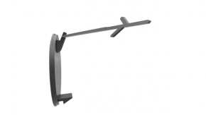 Plug towing hook front bumper Jeep Renegade 15-18 prerest