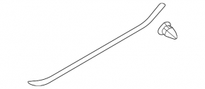 Front right lower door seal Subaru Outback 20-23