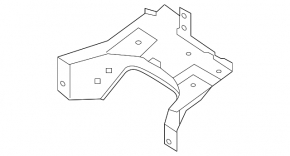 Nissan Pathfinder 13-20 Battery Tray Bracket