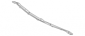 Wiper pan metal Nissan Versa Note 13-19