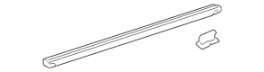 Inner front left door glass seal for Toyota Camry v40