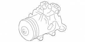 Subaru Outback 10-14 3.6 A/C Compressor