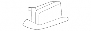 Inner trunk door handle Toyota Highlander 20-