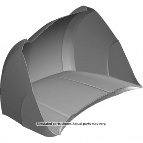 Cadillac ATS 13-19 bare hood