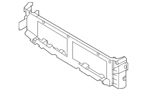 Bracket for radiator deflector blinds Kia Niro 20-22 HEV, PHEV