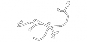Nissan Rogue 14-20 passenger seatback wiring