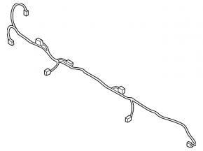 Hyundai Elantra 21-23 N Line rear bumper wiring
