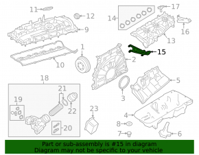 Front intake manifold bracket for BMW 3 G20 20-26 B58