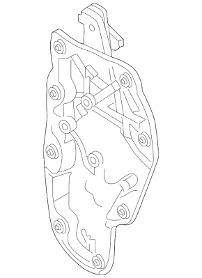 Rear left window lift mechanism for Volkswagen ID.4 23-25