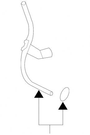 Oil Dipstick Tube Lexus IS250 06-13