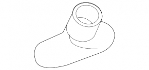 Cooling pipe lower Honda Clarity 18-21 usa