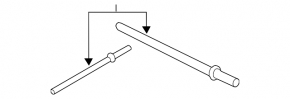 Windshield washer hose Audi A3 8V 15-20 10m