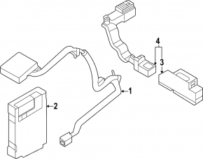 Telematic Control Module Unit Nissan Ariya 23-25