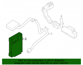 Telematic Control Module Unit Nissan Ariya 23-25
