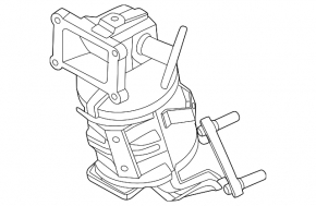 Exhaust manifold with catalytic converter Kia Niro 23- HEV, PHEV