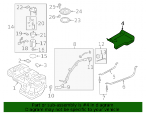 Fuel tank protection Hyundai Santa FE 19-19 2.4