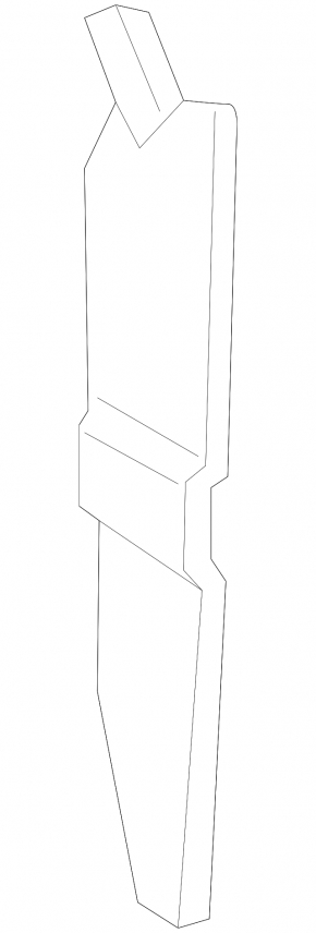 Wing seal door-wing left Mini Cooper Countryman R60 10-16