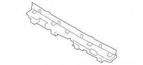 Front bumper central mount for BMW 8 G15 G16 20-25