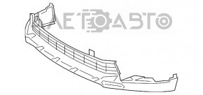Front Bumper Lip Toyota Highlander 17-19