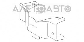 Hood Lock Cover Lexus RX350 RX450h 16-22