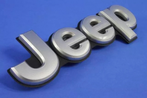 JEEP emblem tailgate Jeep Grand Cherokee WK2 14-19 gray matte