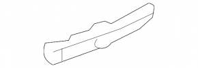 Front bumper mount, right fender, Nissan Altima 2012 coupe