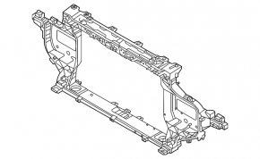 Kia EV6 22-24 radiator panel TV