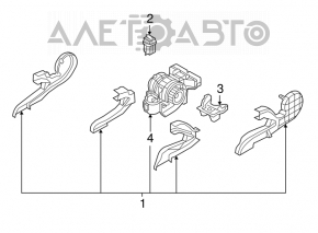 Rear Heater Motor Regulator for BMW X5 E70 07-13